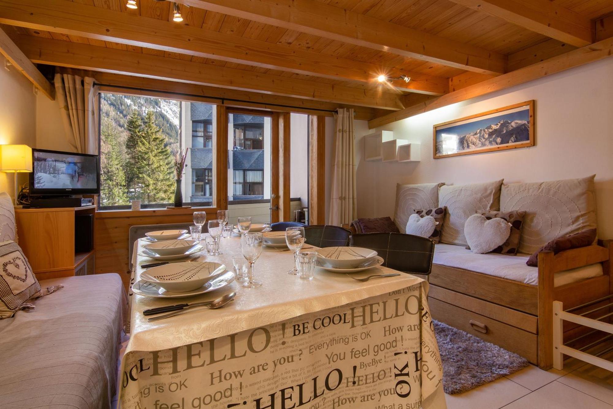Residence Grand Roc - Campanules 125 Happy Rentals Шамони Екстериор снимка